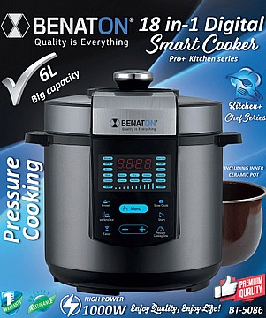 סיר בישול חכם SMART COOKER BT-5086 מבית BENATON