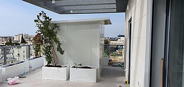 מחסן גינה 1.50X1.00 מ'. פנל מבודד