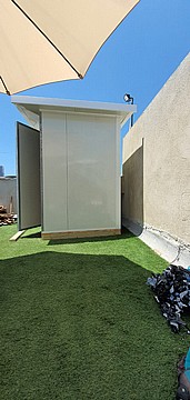 מחסן גינה 1.50X1.00 מ'. פנל מבודד