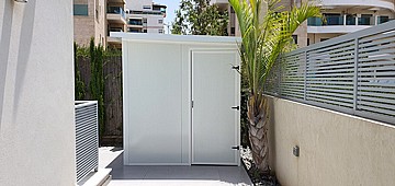 מחסן גינה 1.50X1.00 מ'. פנל מבודד