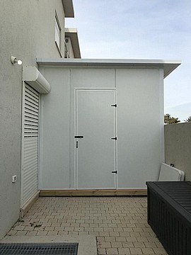מחסן גינה 1.50X1.00 מ'. פנל מבודד