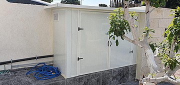 מחסן גינה בהתאמה אישית פנל מבודד
