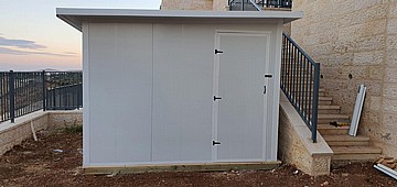 מחסן גינה / יחידת דיור פאנל מבודד בהתאמה אישית 4X3 מ'