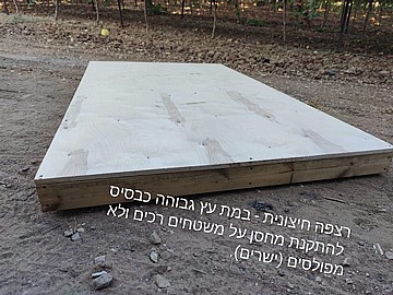 מחסן גינה צר 1.24X2.03