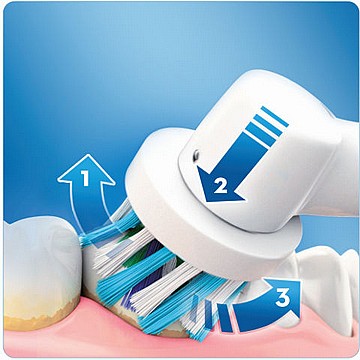 מברשת שיניים אורל בי עם סוללות Braun Oral B