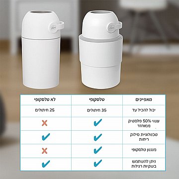 פח לחיתולים – Diaper Box צ'יקו