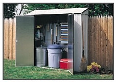 מחסן מתכת דמוי עץ דגם Storage Locker CL-72A